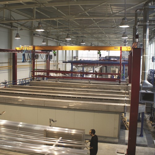 Impianti di verniciatura per alluminio